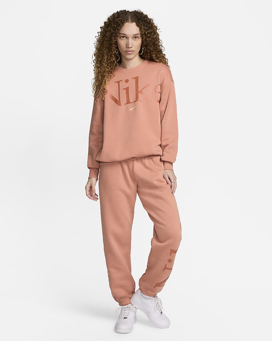 Blush nike sweatshirt on sale